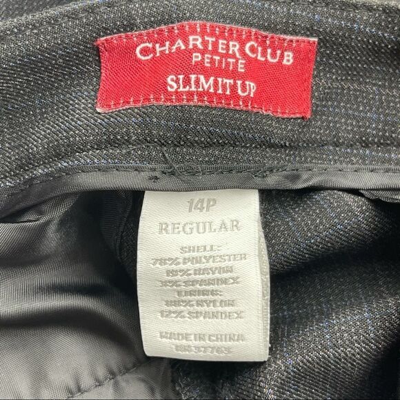 NWT CHARTER CLUB Vintage Dress Pants Sz 14P Reg NWT - Picture 9 of 12
